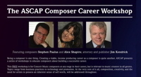 ASCAP workshop